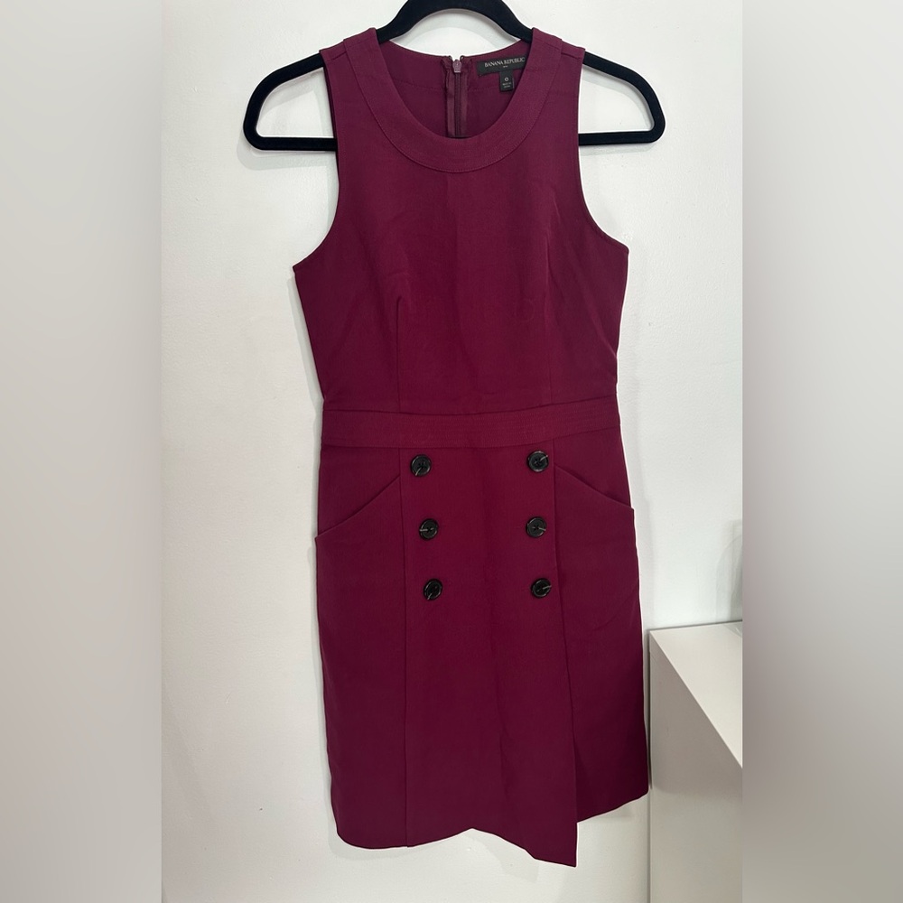 Burgundy Dress